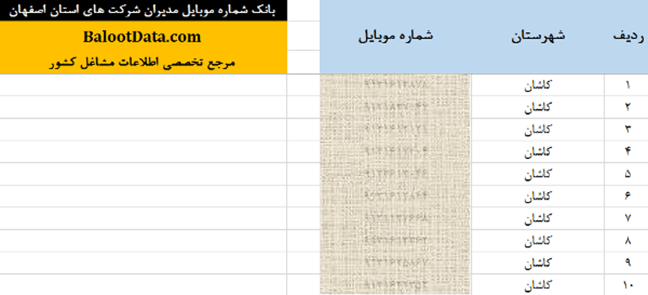 بانک موبایل مدیران اصفهان